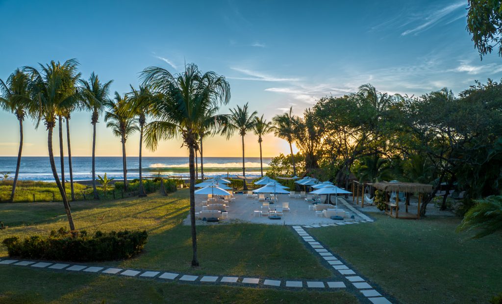 beachfront hotel