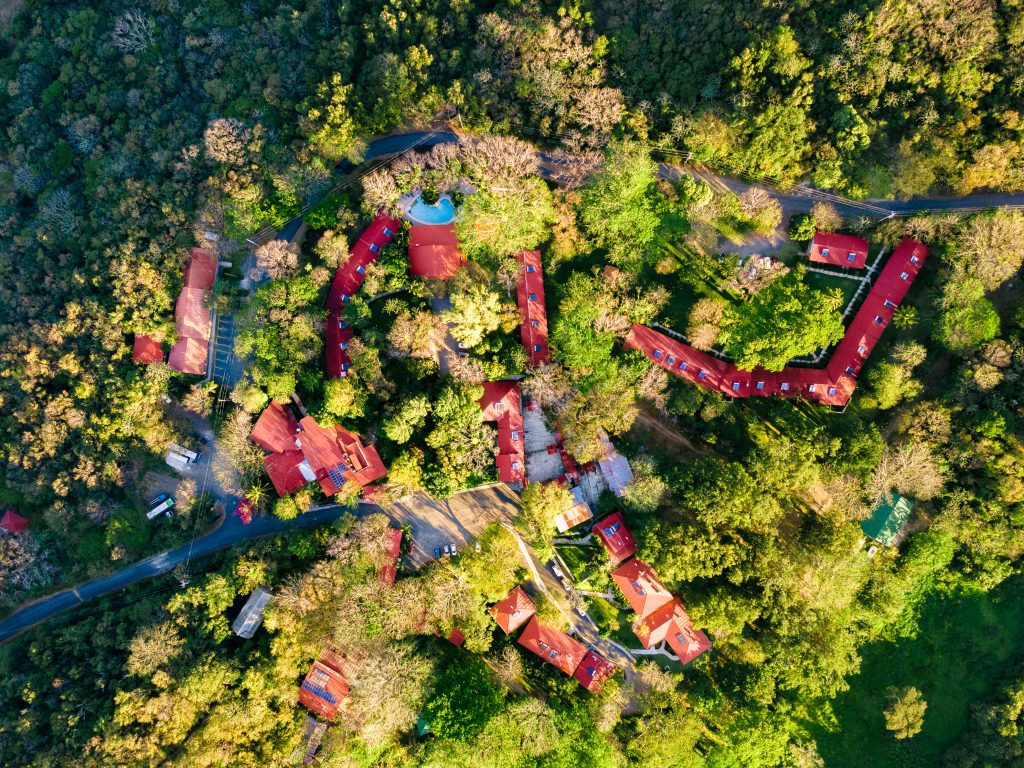 Aerial View of Hotel