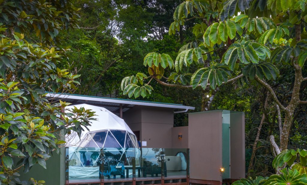 Glamping tent