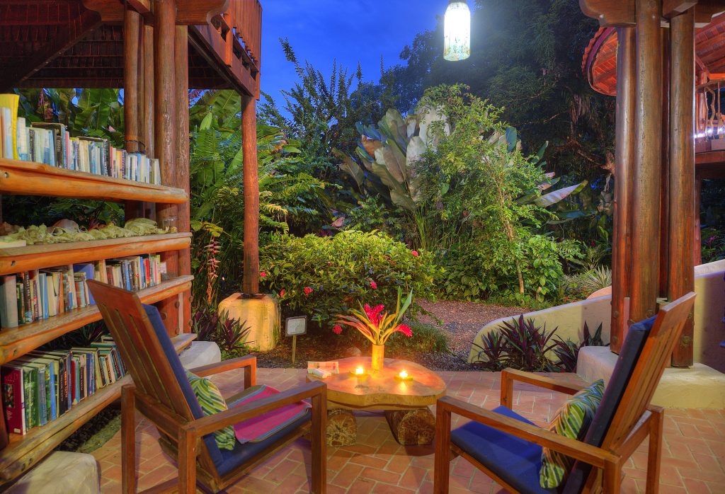 reading nook in the jungle