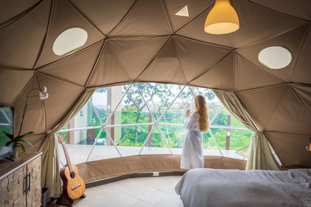glamping tent