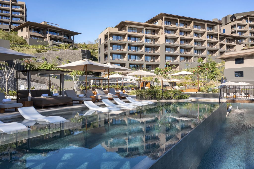 hotel and pool