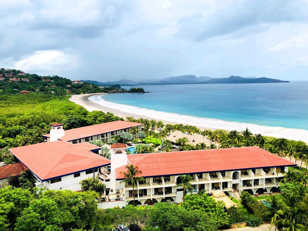 aerial view of hotel