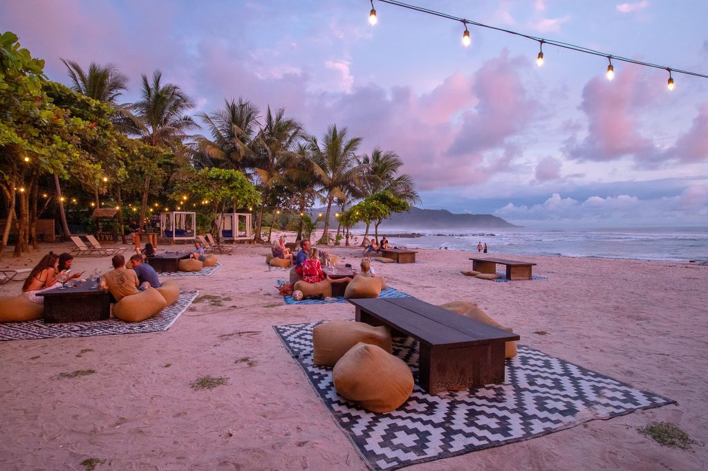 beachfront restaurant