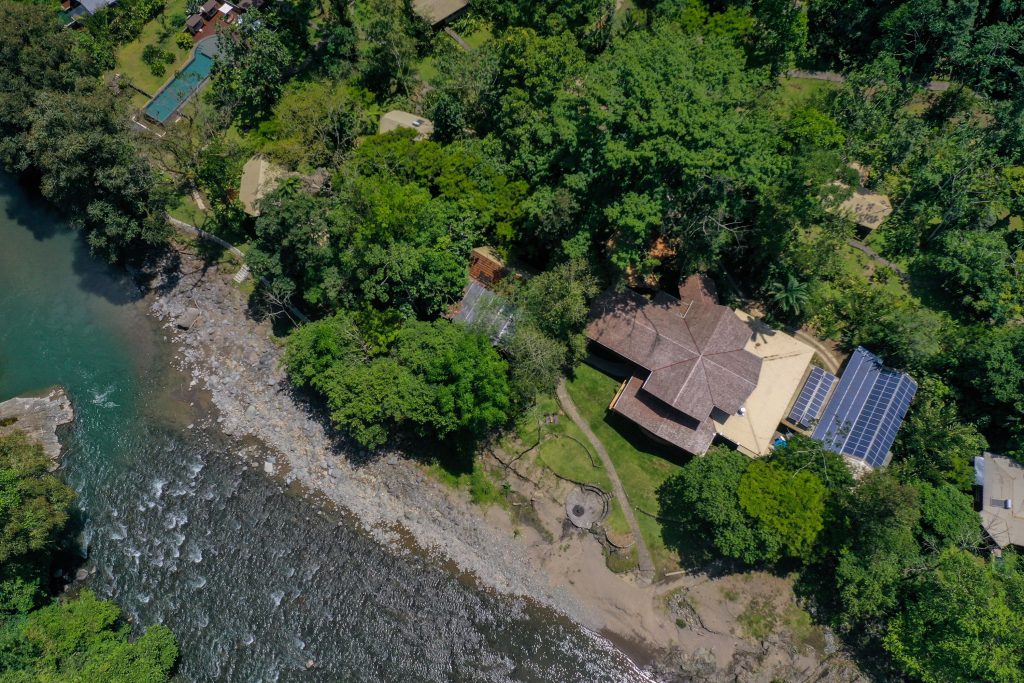 aerial view of hotel