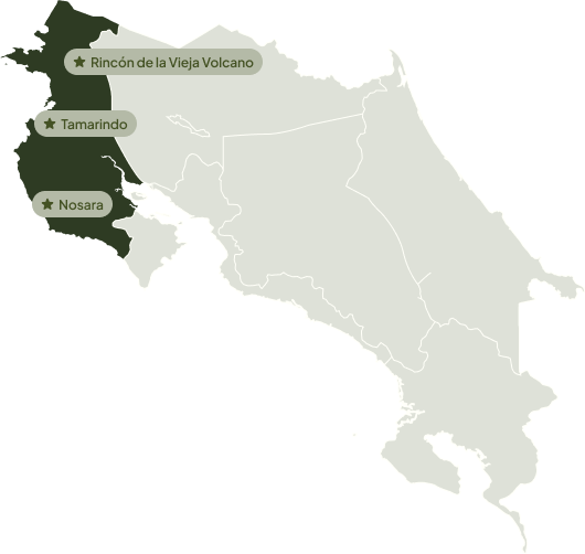 Guanacaste Map